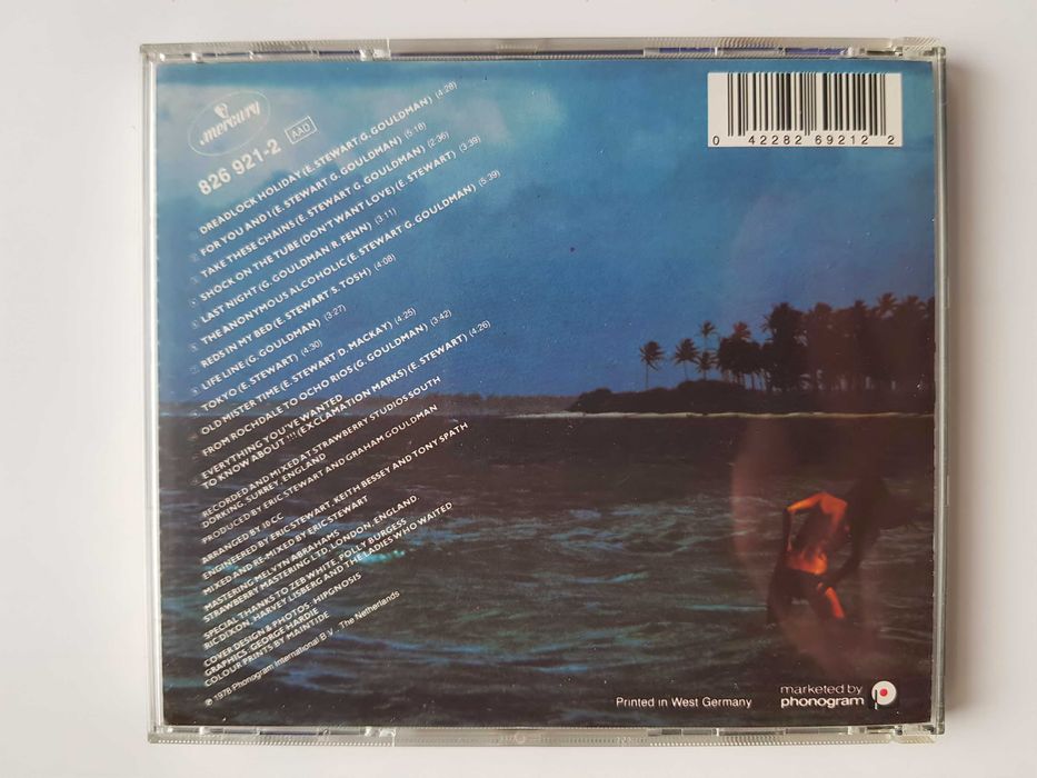 CD_10cc - Bloody Tourists /AAD Germany 1990 релиз/
