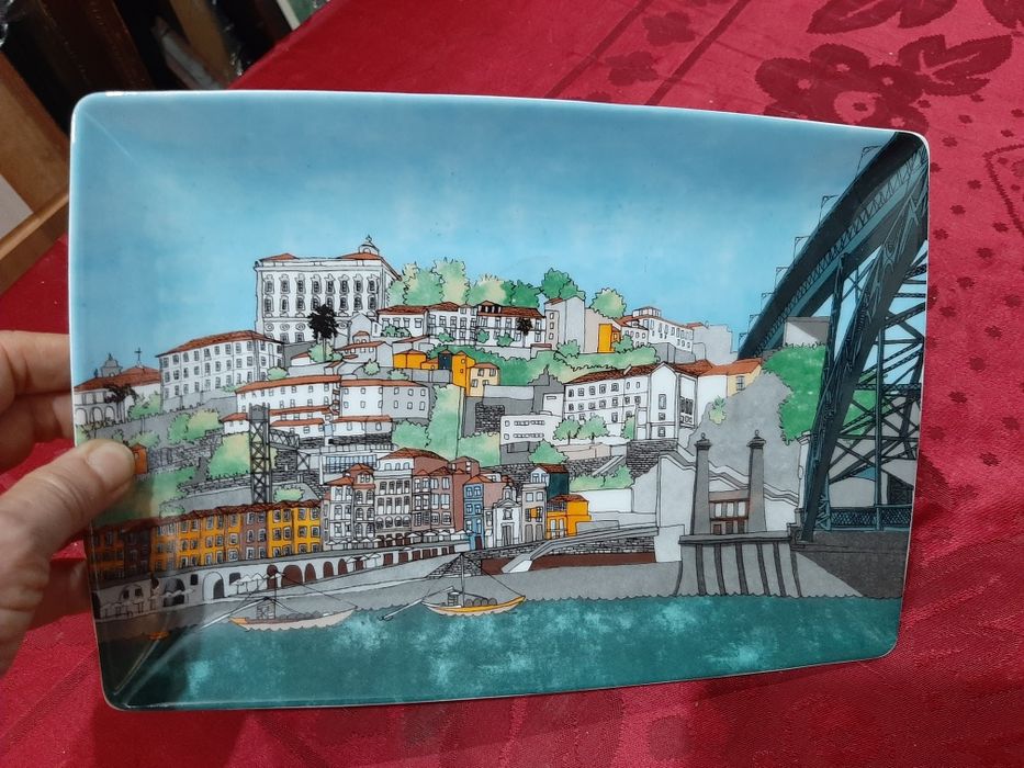 Prato Rectangular Alma do Porto Vista Alegre