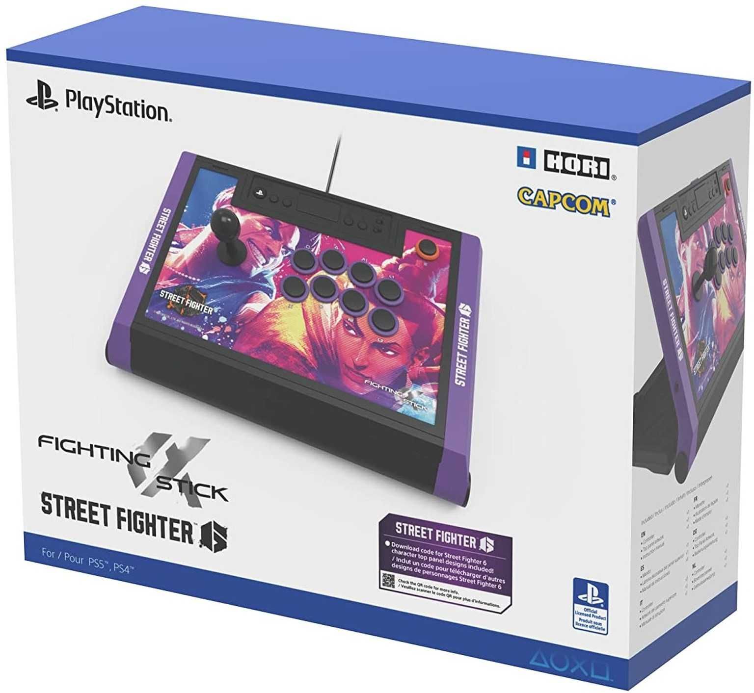 HORI PS5 PS4 PC Fighting Stick α Street Fighter VI