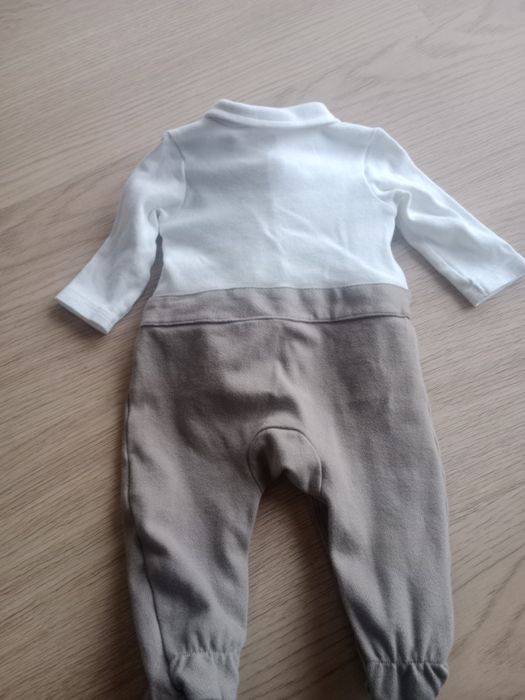 Elegancki komplet garnitur na chrzciny/wesele r. 68 cool club