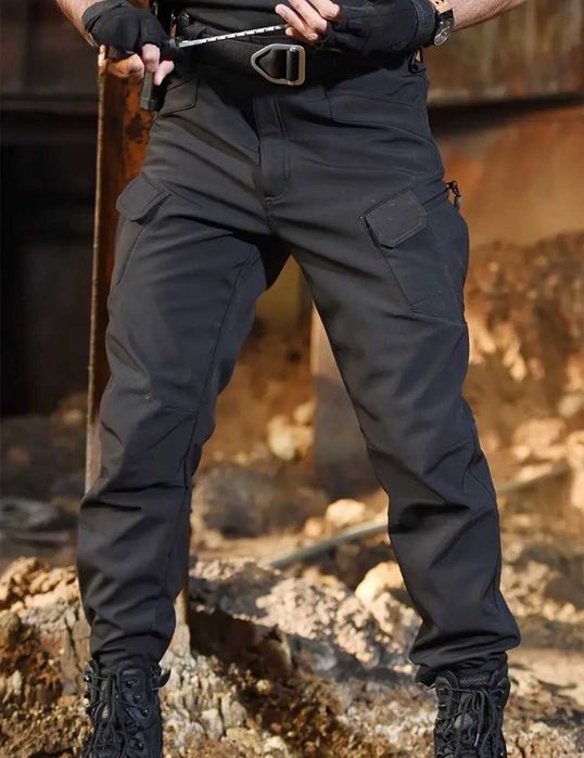 Костюм чоловічий тактичний синій чорний сірий софтшел ФОРМА ФЛІСОВА