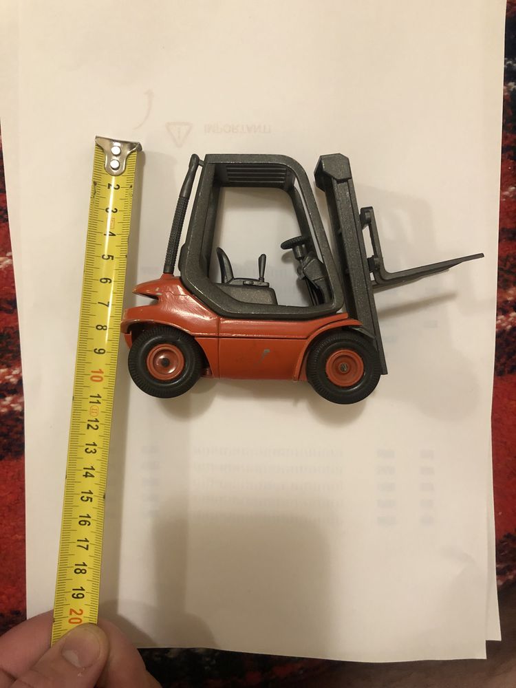 Gama Linde Grabelstapler wózek widłowy model odlewu nr 2418
