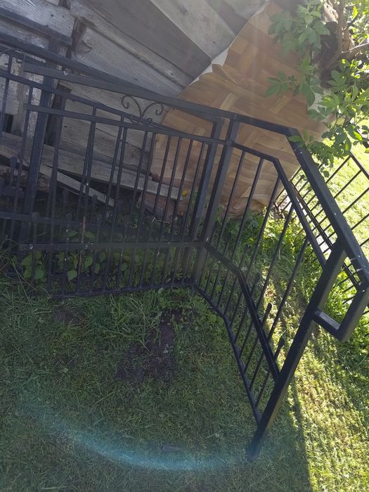 Ogrodzenie balkonowe płot żeliwny na taras solidny