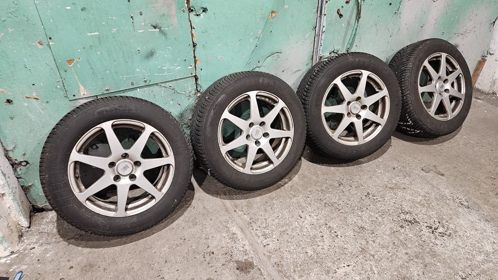 Koła alufelgi opony zima zimowe 215/55/16 5x110 opel vectra c signum