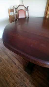 okazja stół drewniany  z krzesłami komplet okazja