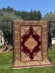 Dywan perski wełniany kaszmirowy Indo Tabriz 245x165 galeria 18 tyś