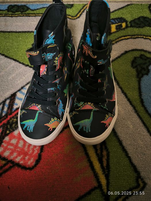 Демісезонні хайтопи високі кеди кросівки  H&M 31р