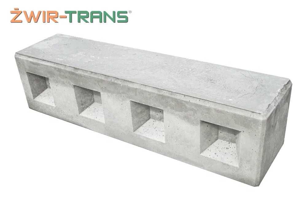 Bloki betonowe mur oporowy