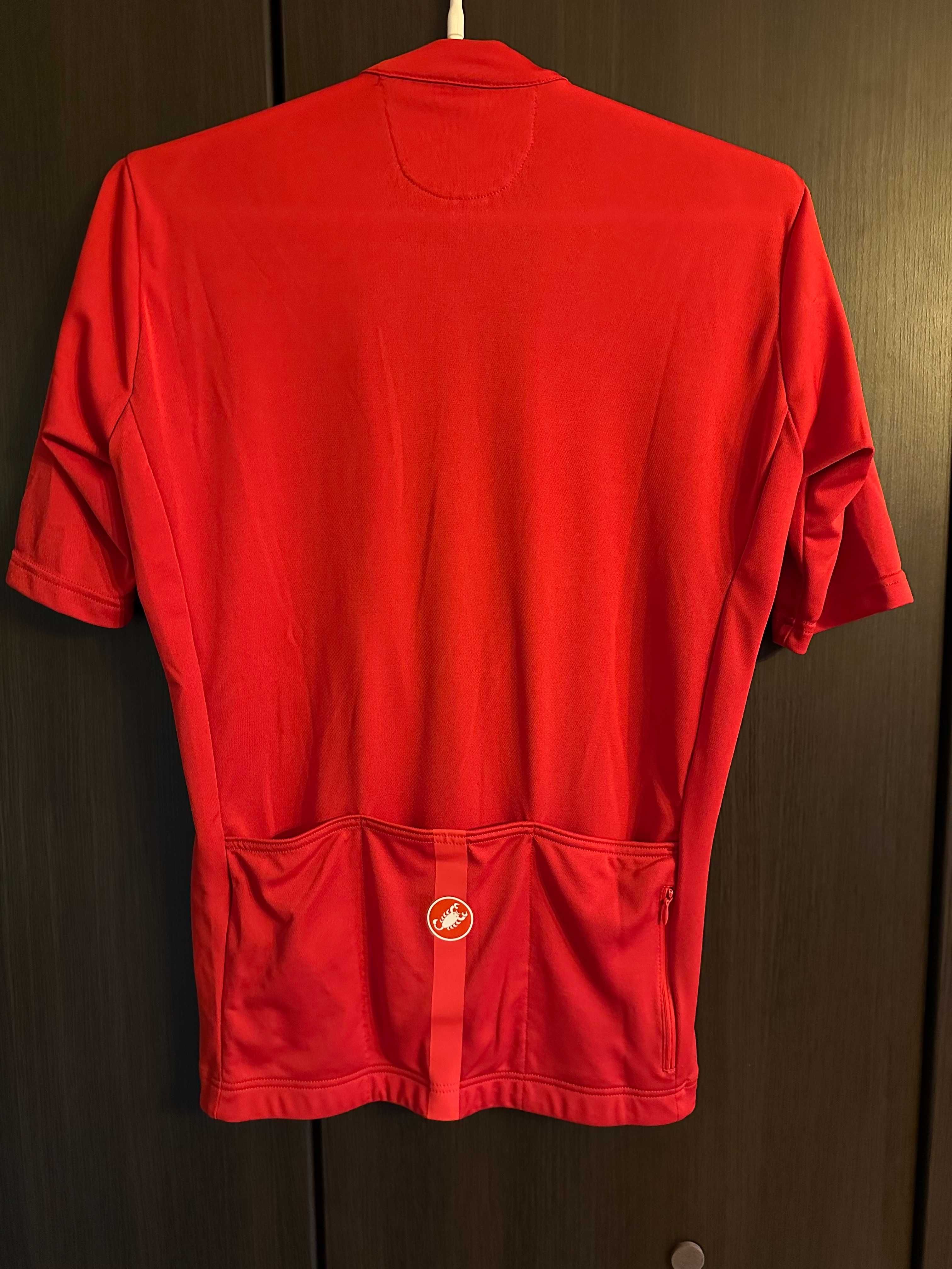 Koszulka rowerowa CASTELLI Classifica RED S