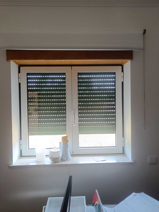 Janelas em alumínio - vidro duplo/corte térmico (USADAS)
