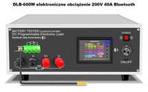 Elektroniczne obciążenie DLB-600W 200V 40A Bluetooth Tester baterii
