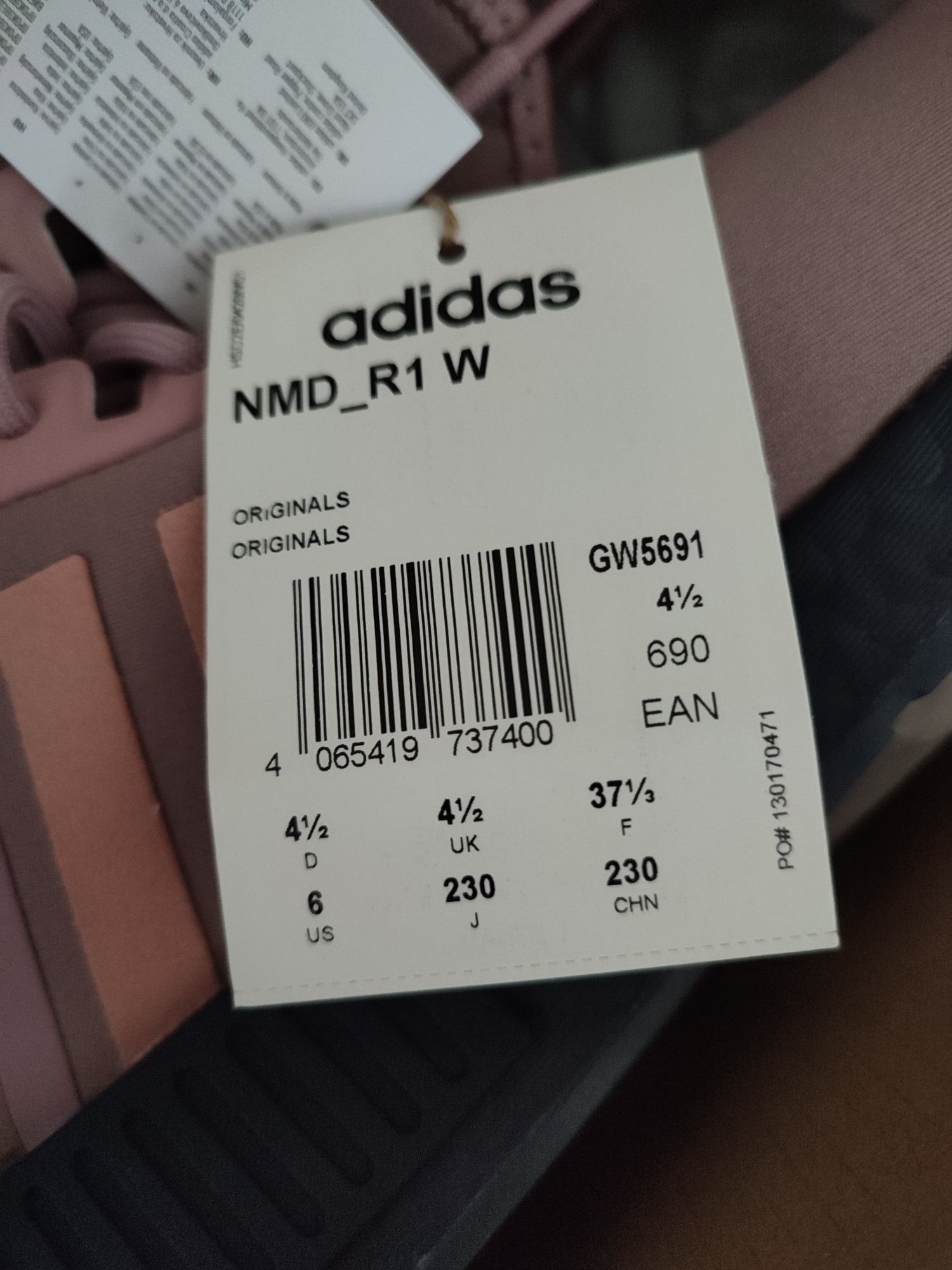 Adidas buty sportowe NMD_R1 W r. 37 1/3 | GW5691
