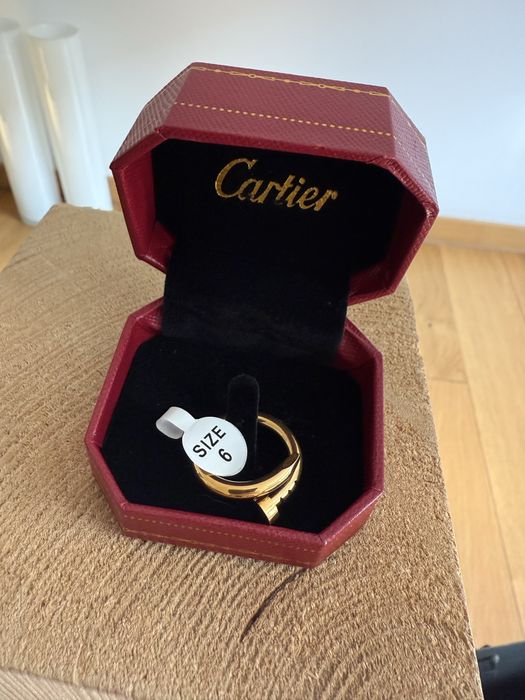 Pierscionek cartier gwóźdz