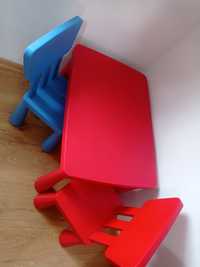 2 krzesła mamut plus stolik gratis