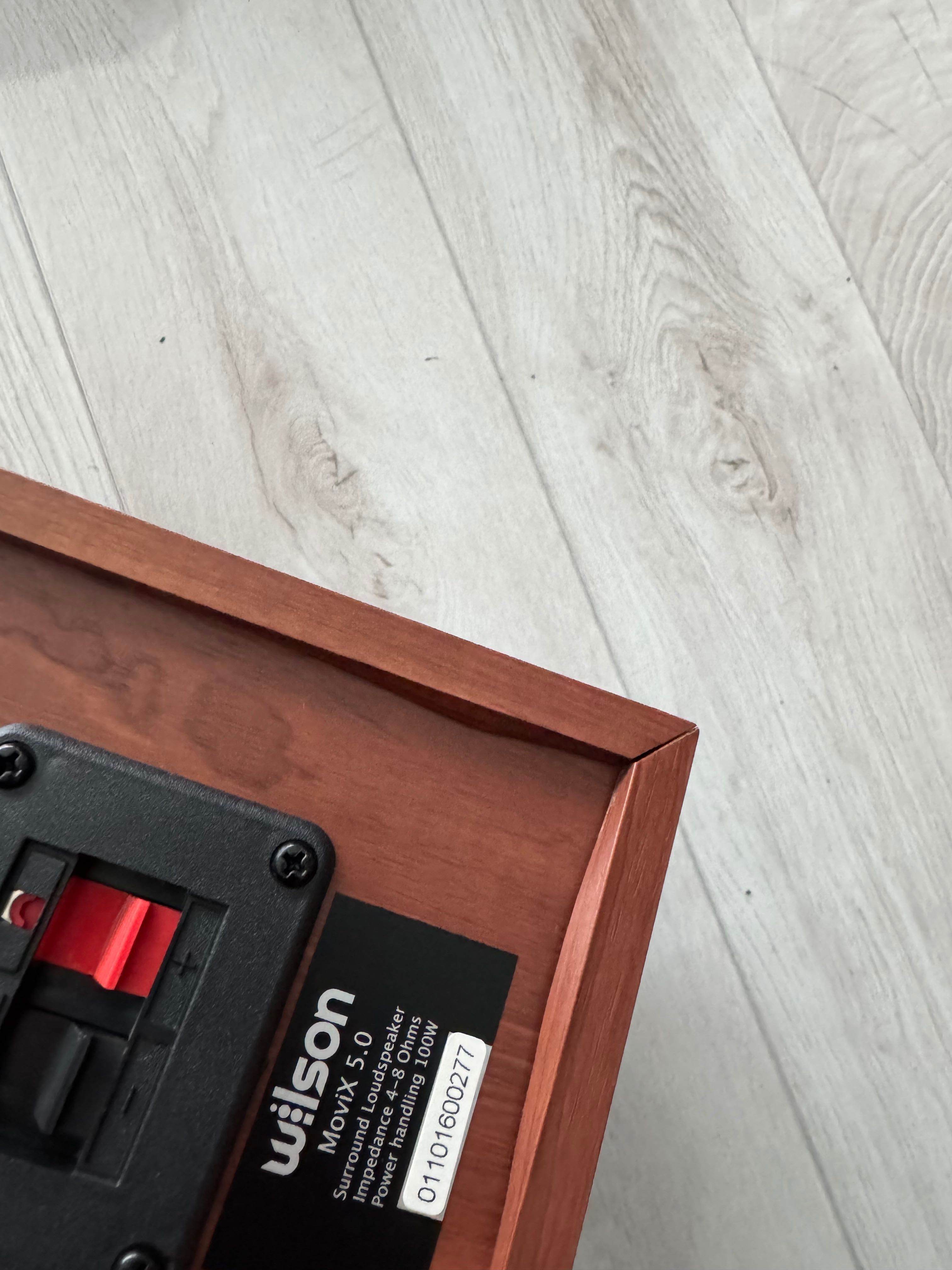 Kino domowe; amplituner DENON AVR-X1400H; głośniki wilson MoviX 5.0
