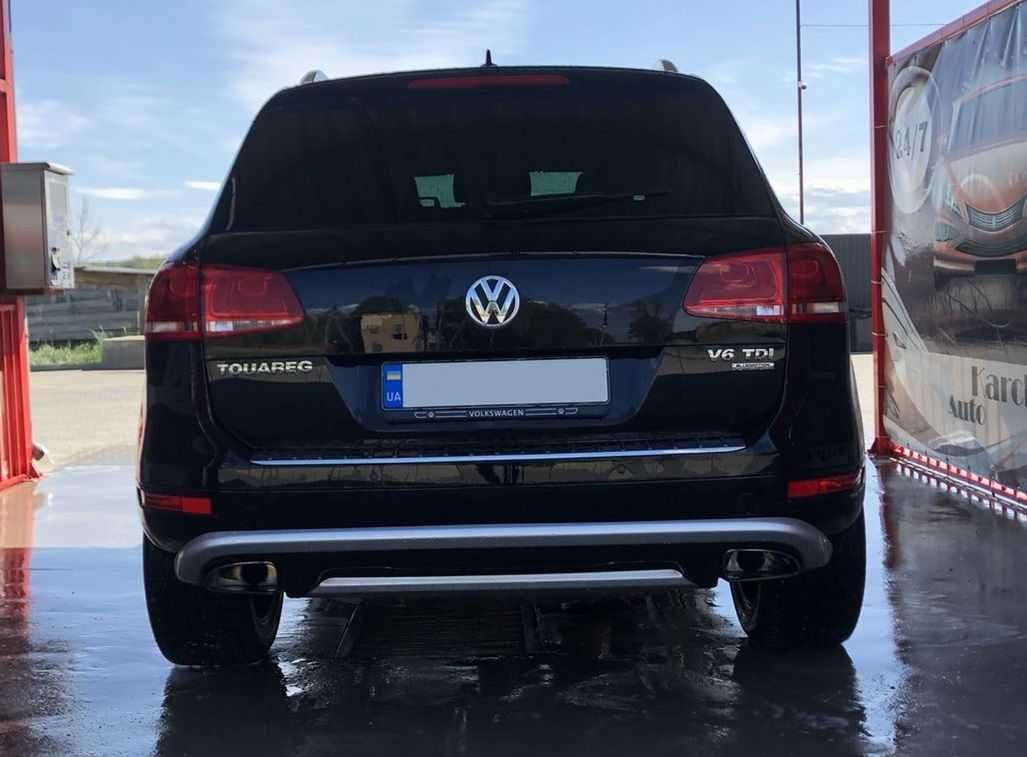 Обвес VW Touareg NF (2010-2014) юбка диффузор губа