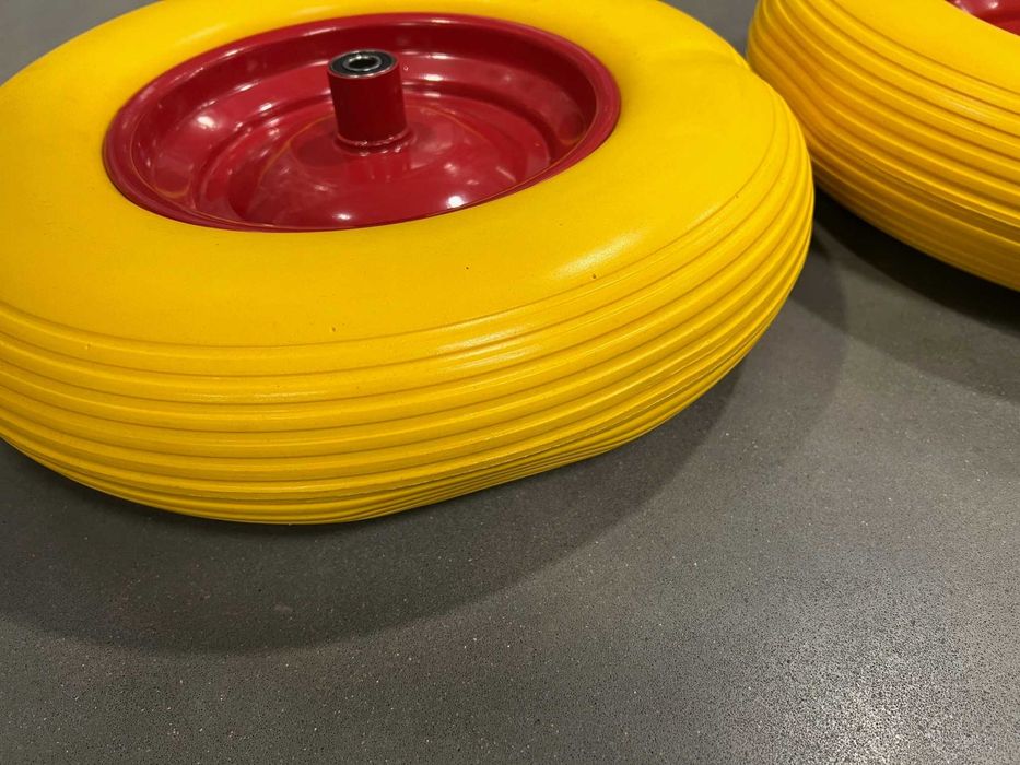 Koło do taczki pełne PU 400-8 DEGET