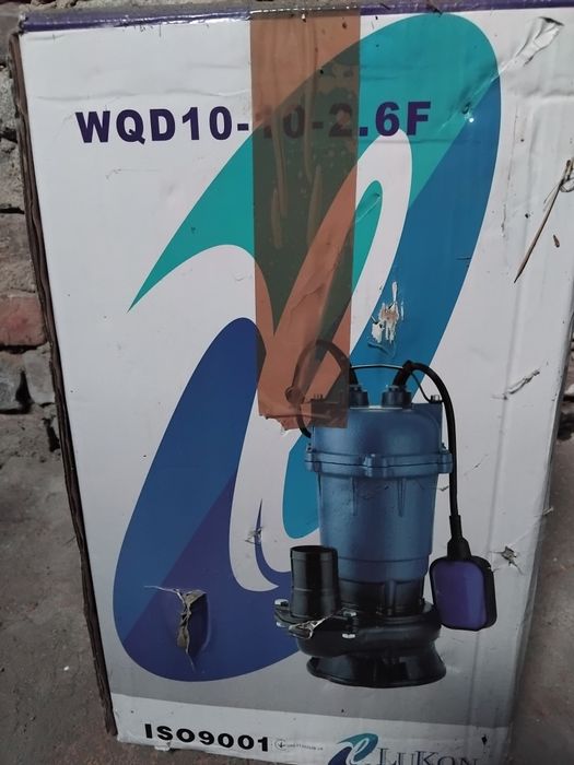 Продам фекальний насос з подрібнювачем для вигрібних ям шланг в подару