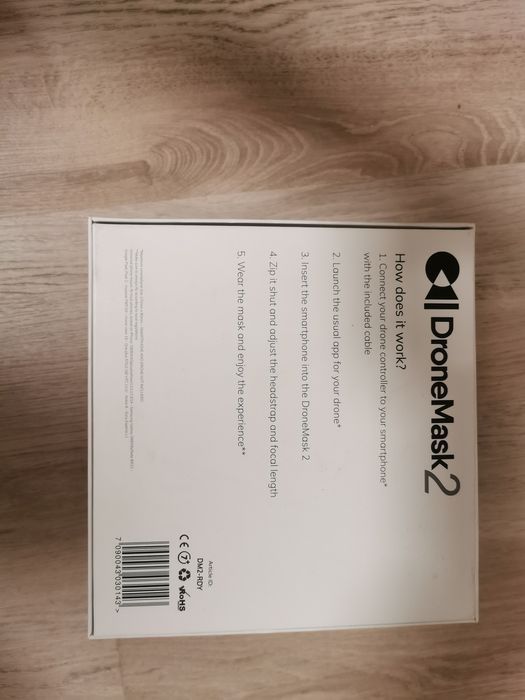 Dronemask 2, gogle fpv do smartfona