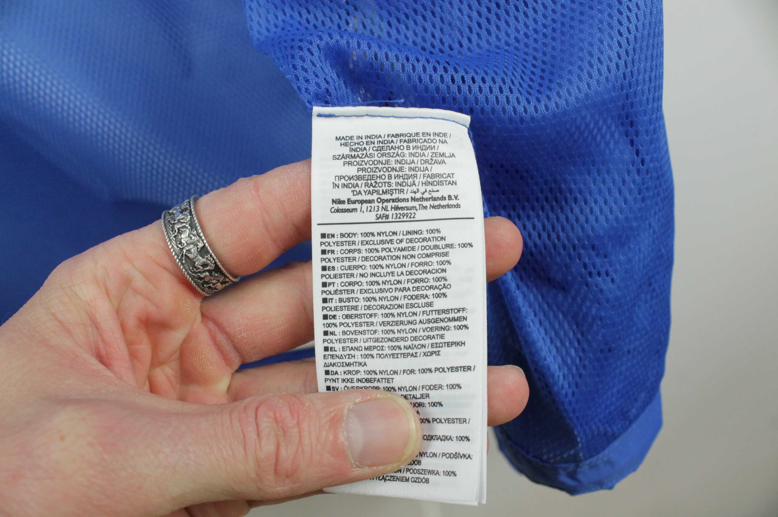 Оригінальна куртка вітровка Nike Found 12 Rain Jacket Men's ХЛ 54-56
