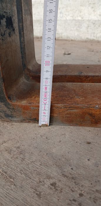 Widły do wózka widłowego, tur, koparko ładowarka, paleciak 100 cm