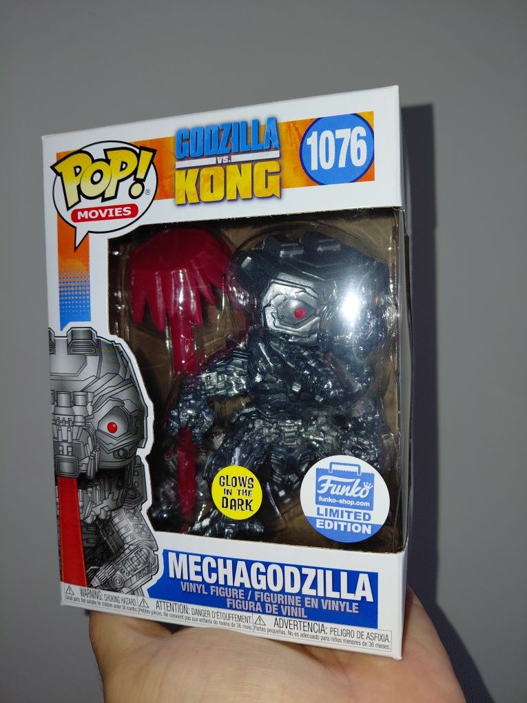 Funko Godzilla vs Kong Mechagodzilla Glows in the Dark 1076