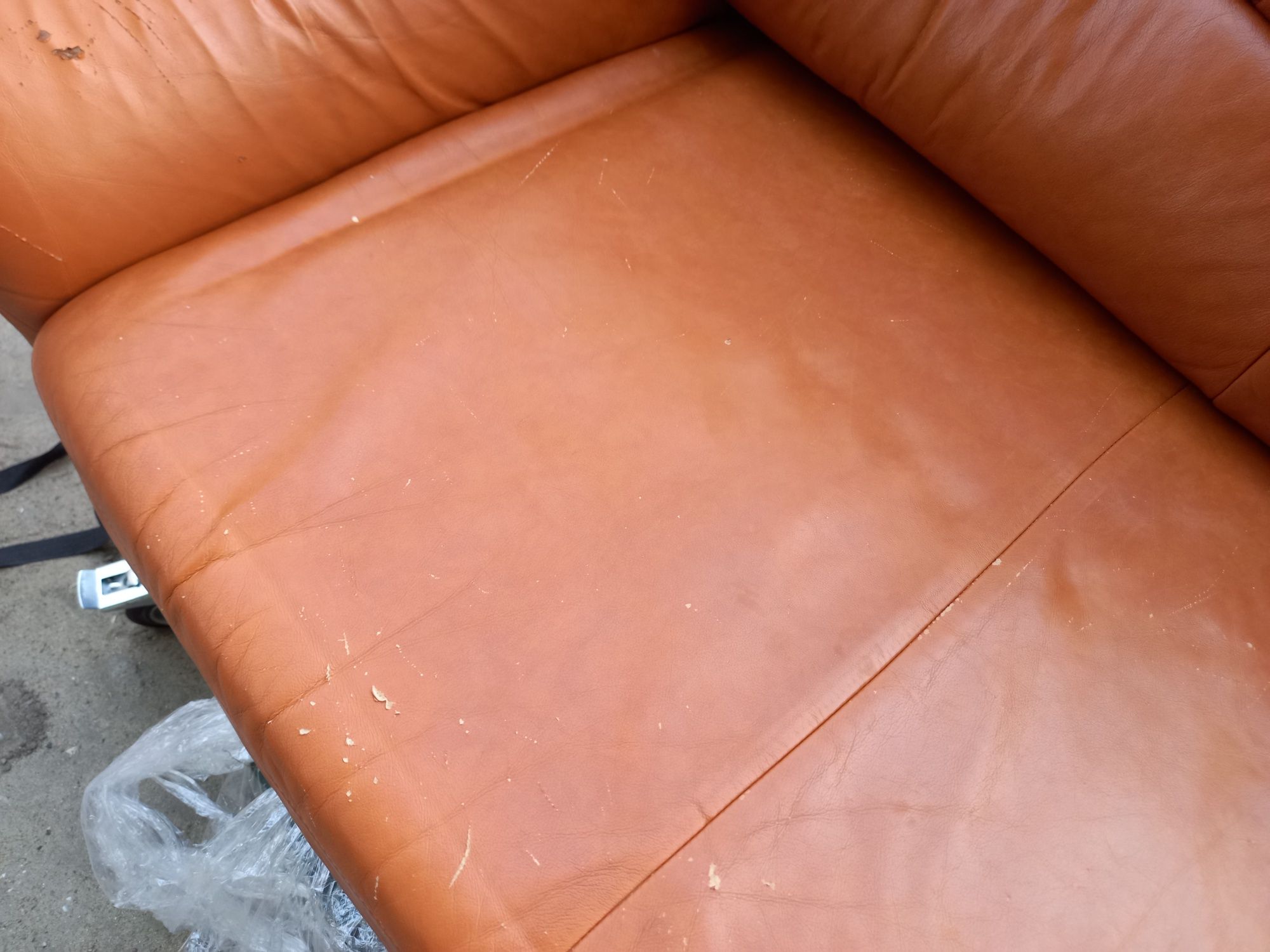 Sofa skórzana z funkcją
