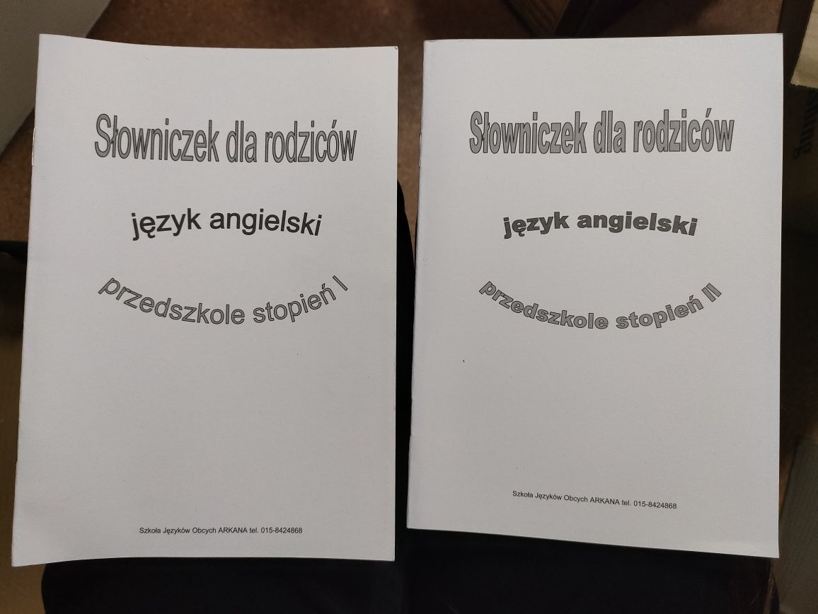 Materiały do angielskiego dla przedszkolaka dla rodziców angielski