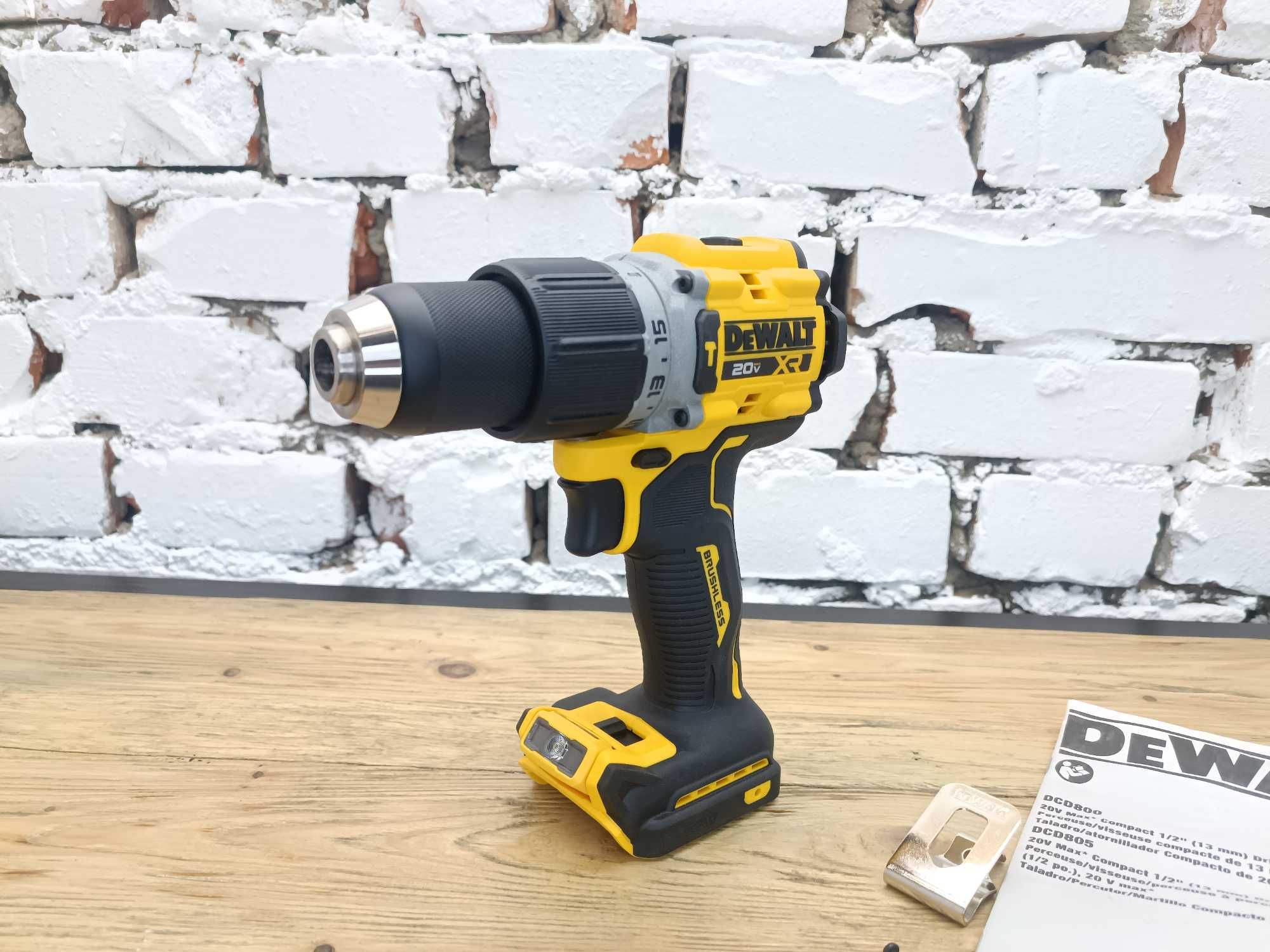 Дриль шуруповерт Dewalt 20v DCD805 MADE IN MEXICO Оригінал