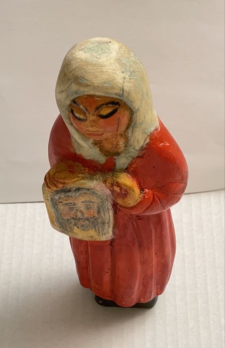 Stara rzeźba drewniana ludowa