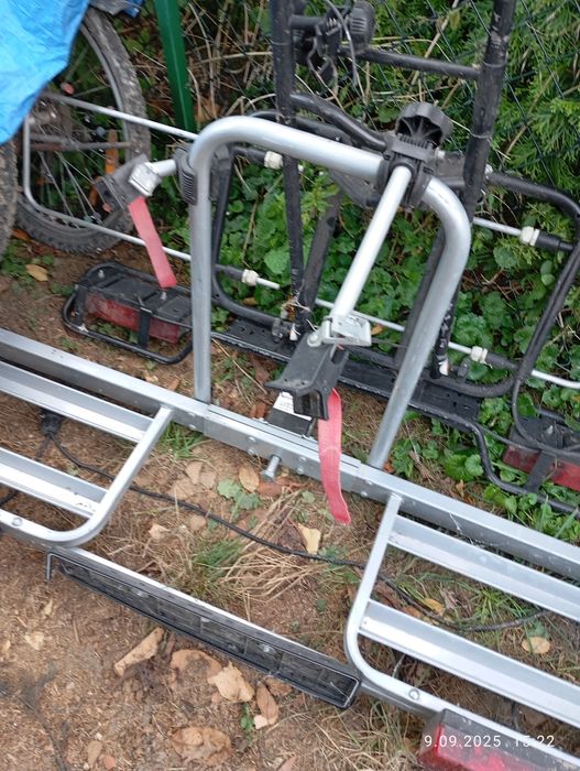 Platforma rowerowa na hak holowniczy