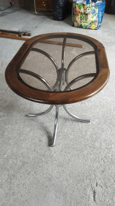 Mesa sala oval antiga