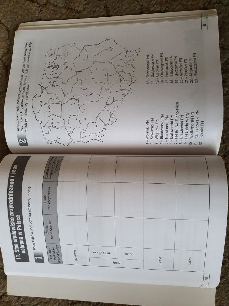 Geografia 3 ćwiczenia wydawnictwo ABC zeszyt ucznia Hanna Młynkowiak