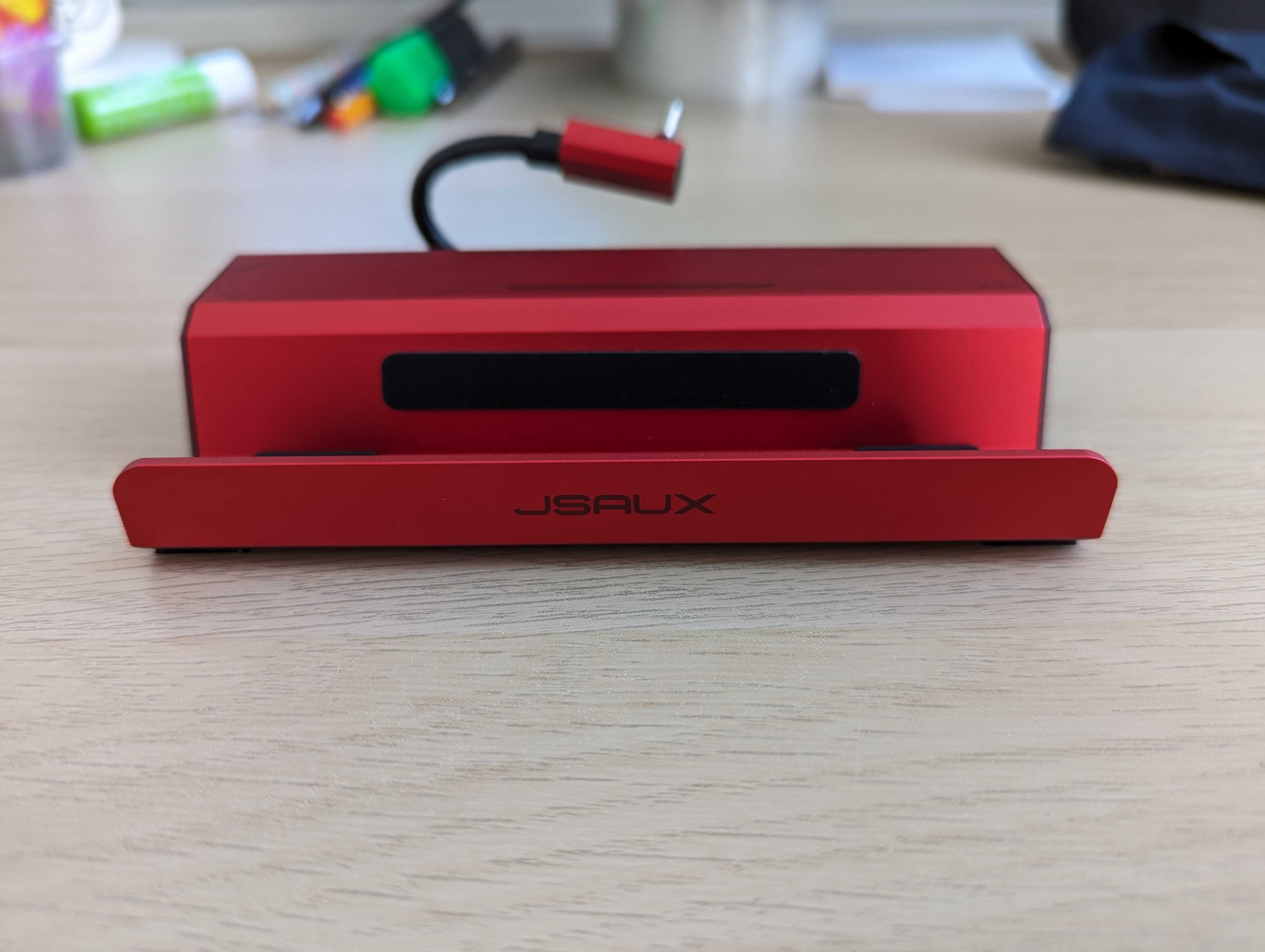 Jsaux HB0603 HUB Adapter 6 w 1 USB-C HDMI 4K steam deck dock NOWY
