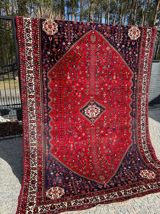 Kaszmirowy dywan perski r. tkany Iran Abadeh 300x210 galeria 24 tyś