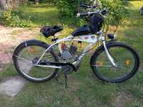 Rower z silnikiem spalinowym 100cc i gokart 80cc