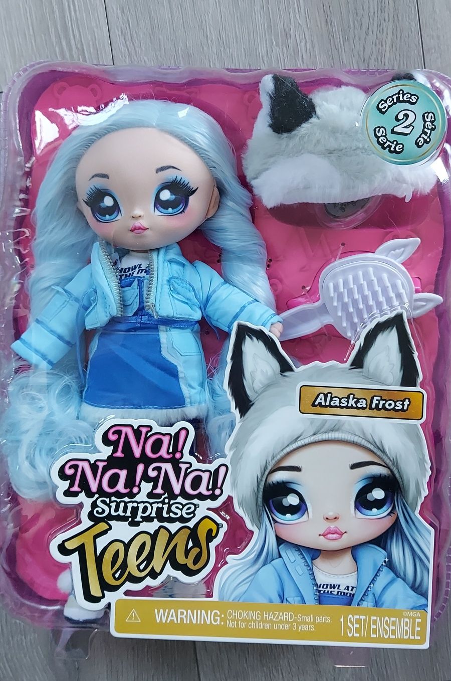 MGA Entertainment lalka Na!Na!Na! Surprise Teens Doll - Alaska Frost