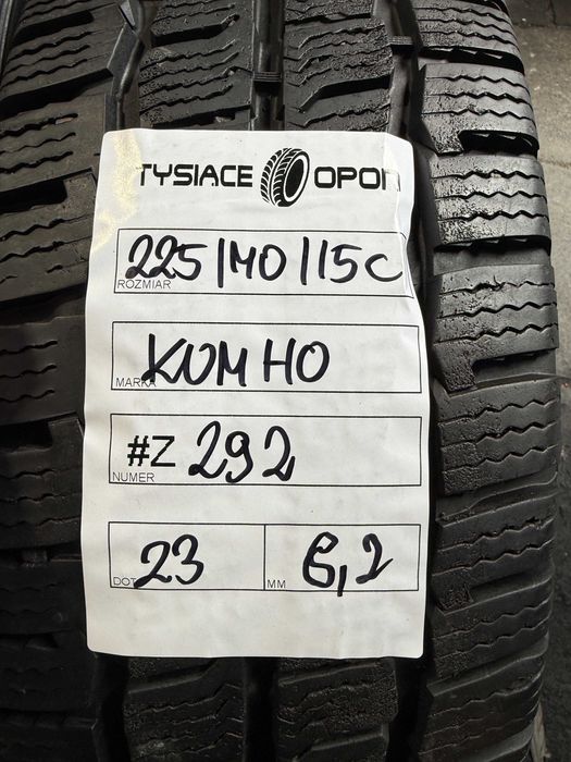 Opony Zimowe 225/70/15C kumho WinterPorTran #Z292