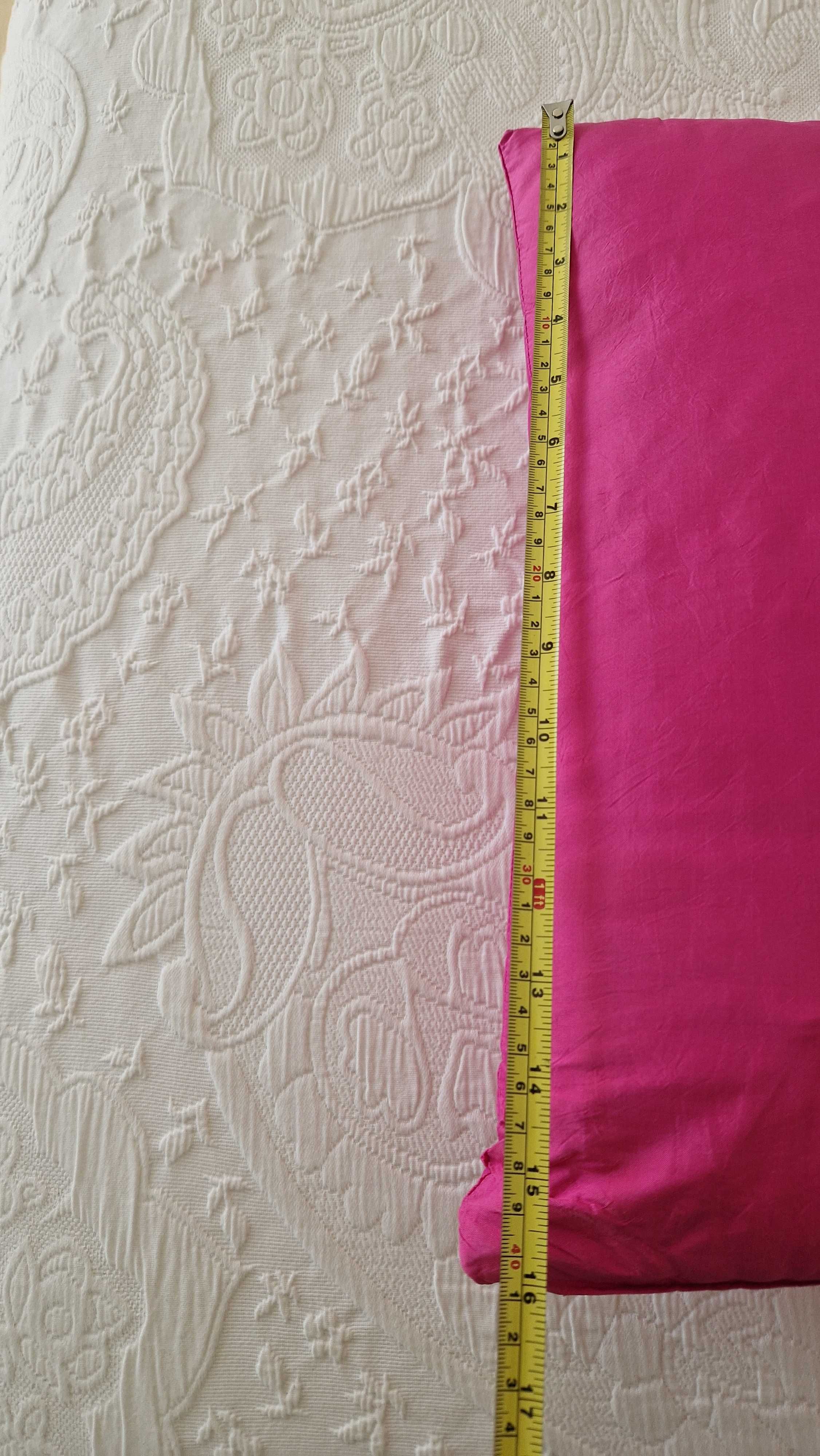 Conjunto 2 almofadas rosa fuschia, com fecho