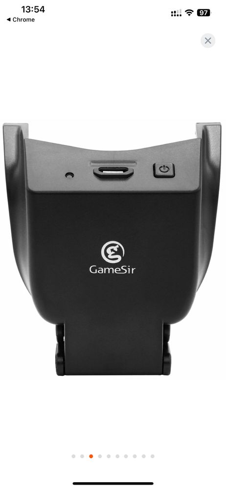 Дополнительная батарея GameSir для джойстика PS DualShock 4 (Black)