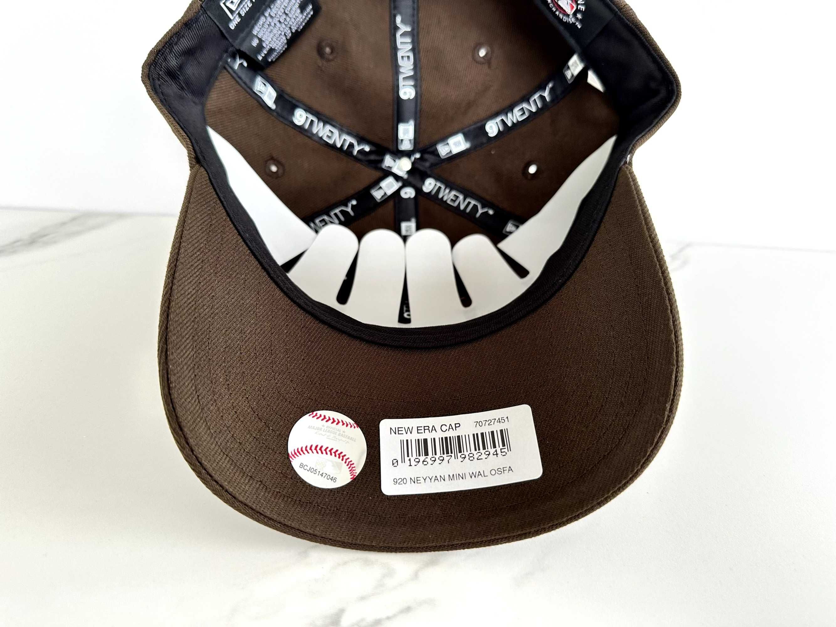 Czapka z daszkiem NEW ERA 9TWENTY 920 New York Yankees BRĄZOWA