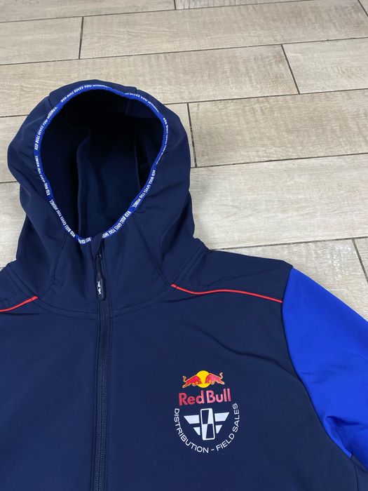 Red bull racing hoodies jacket southshell men's f1 куртка вітровка