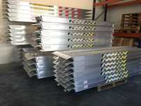 Rampas de carga em aluminio 3 mts