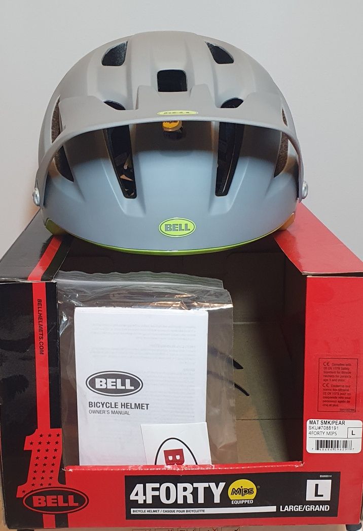 Nowy kask rowerowy firmy BELL model 4forty Mipsroz.L (58-62 cm)