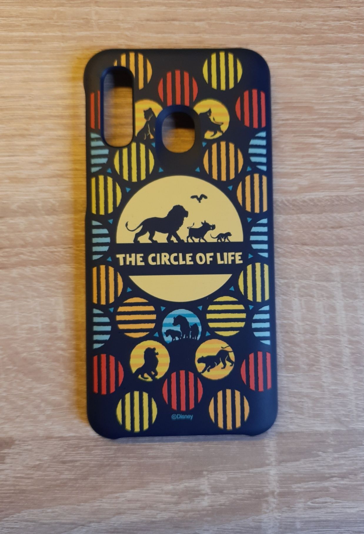 Samsung Galxy A40 etui, case Król Lew, king lion, the circle of life