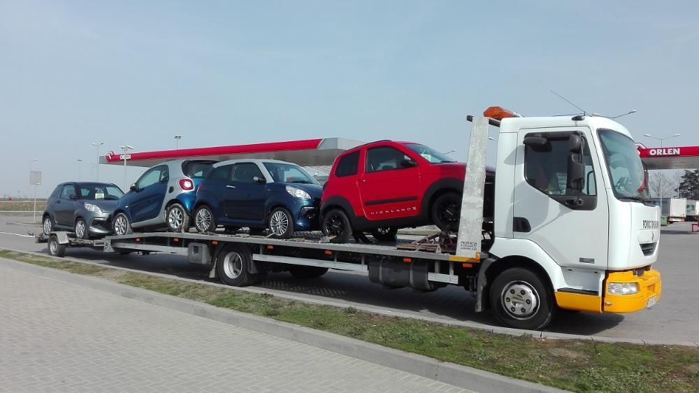 HOLOWANIE pomoc drogowa domek przyczepa bus kamper koparka widlak