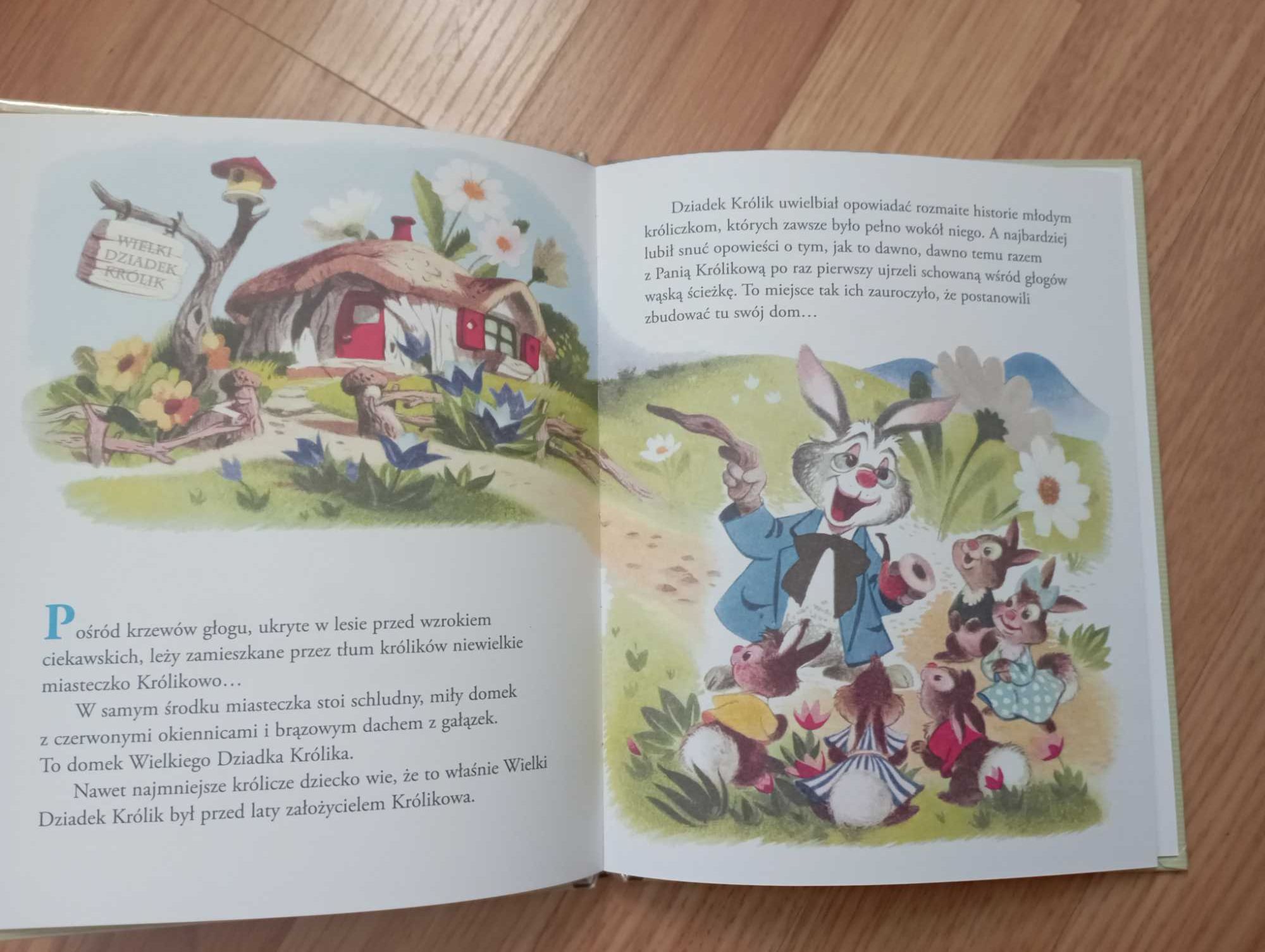 Disney złota kolekcja bajek dziadek królik z Królikowa