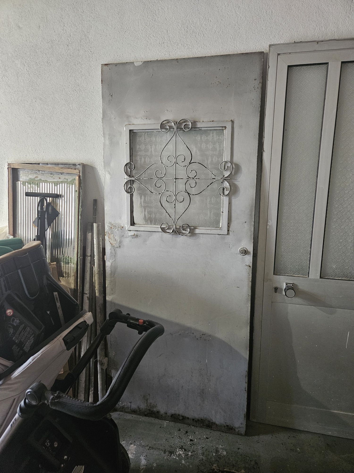 Portas alumínio/ferro x3