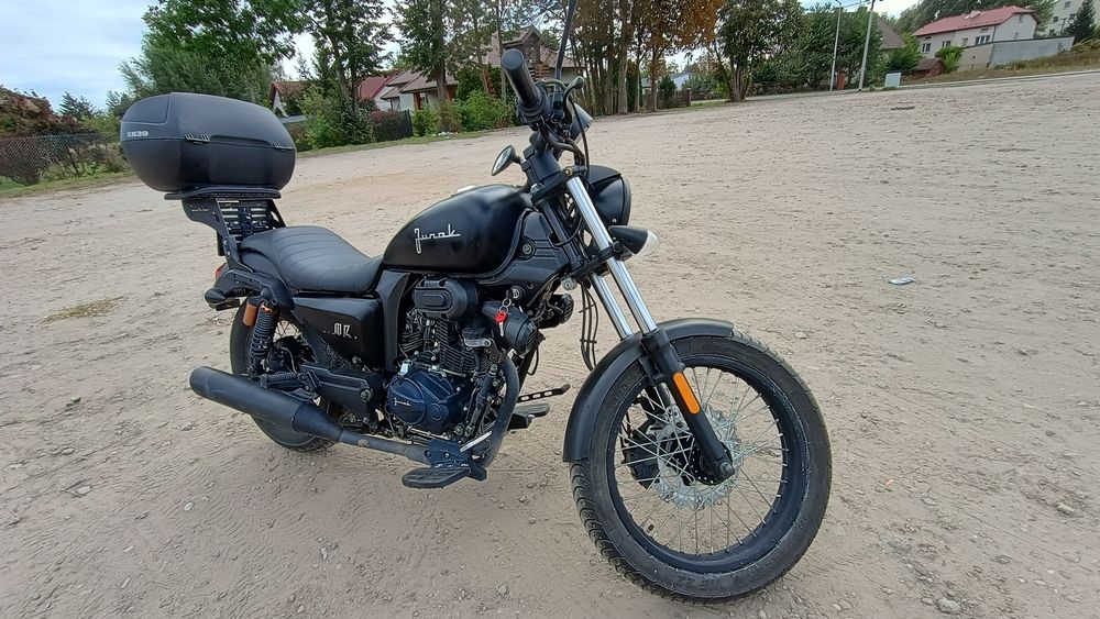 Motocykl Junak M12 vintage 125