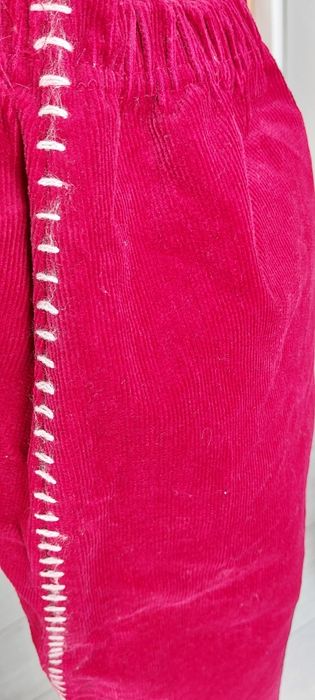 Spódnica długa dla dziewczynki 134 sztruksowa ze sztruksu